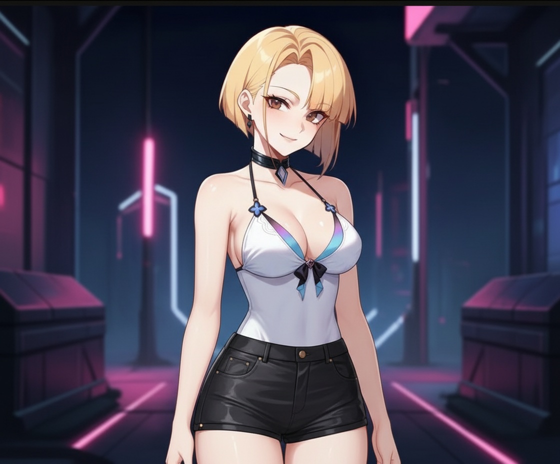 Leah Veyne — Anime AI Companions & Characters on Softie AI